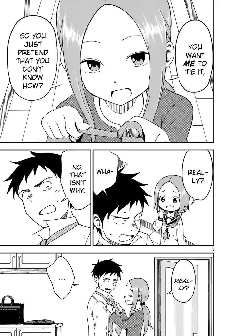 Karakai Jouzu no (Moto) Takagi-san Chapter 81 5